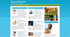 Desktop Screenshot of metodogabriellibro.com
