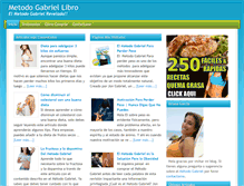 Tablet Screenshot of metodogabriellibro.com